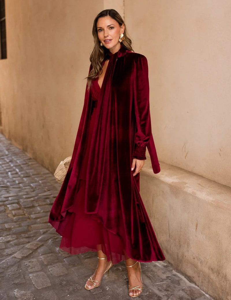 Tipos de vestidos que más se llevan en eventos de invierno