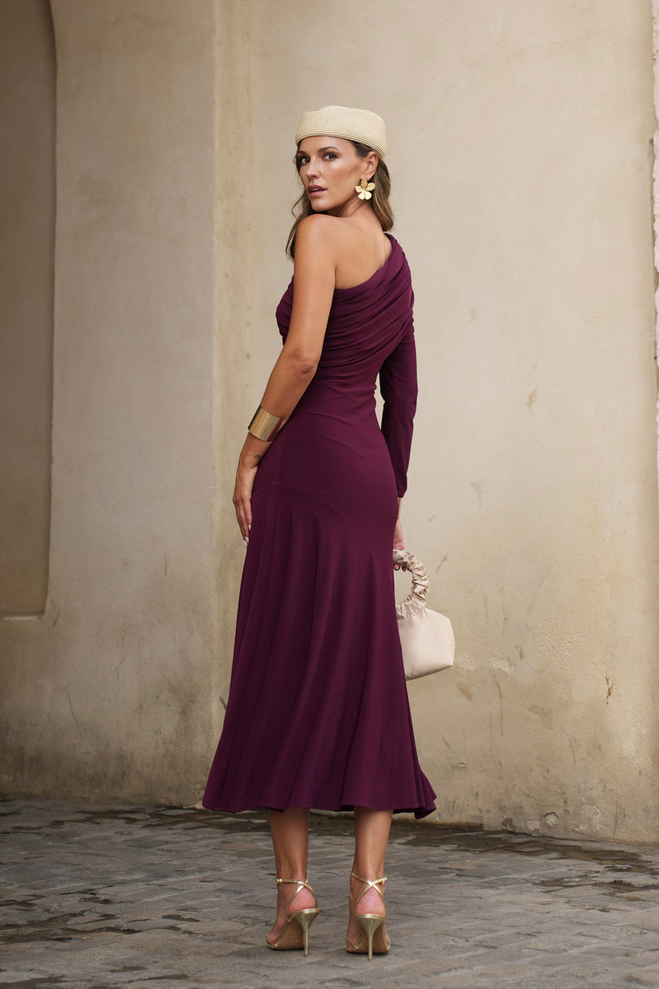 Vestido midi lolita com franjas