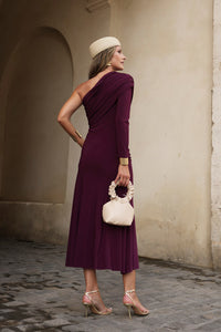 Vestido midi lolita com franjas