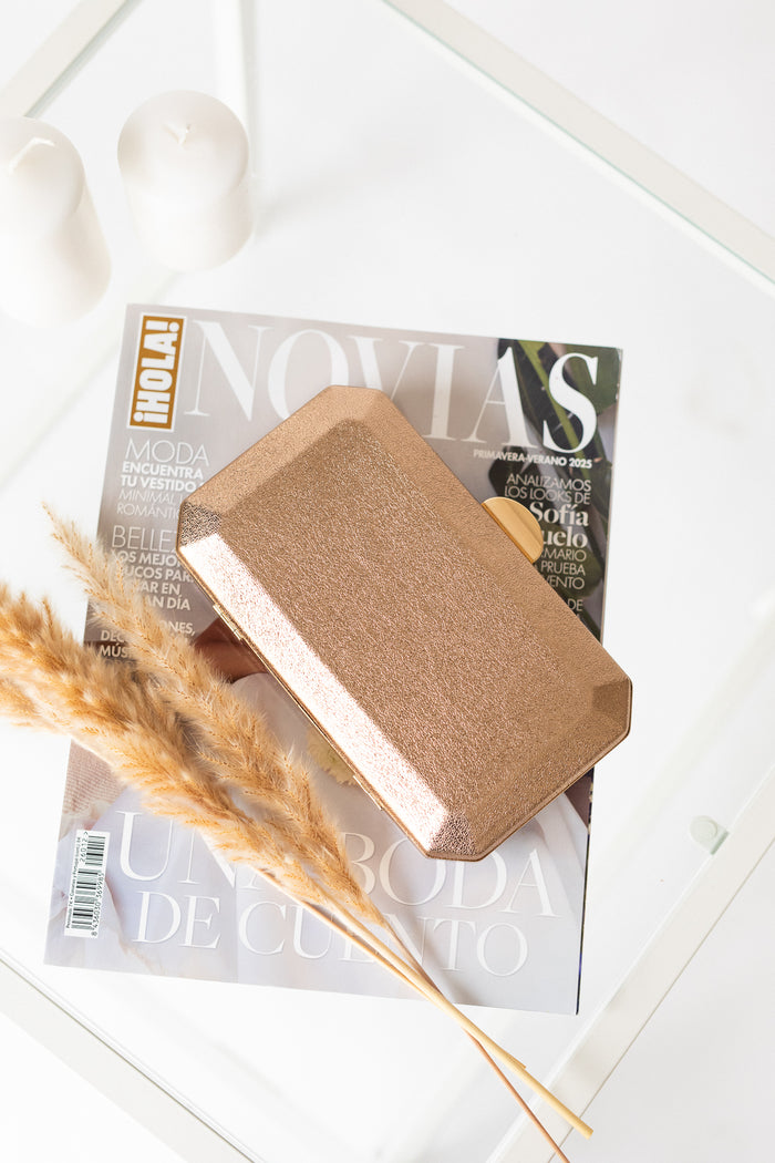 Bolso invitada ORO ROSADO