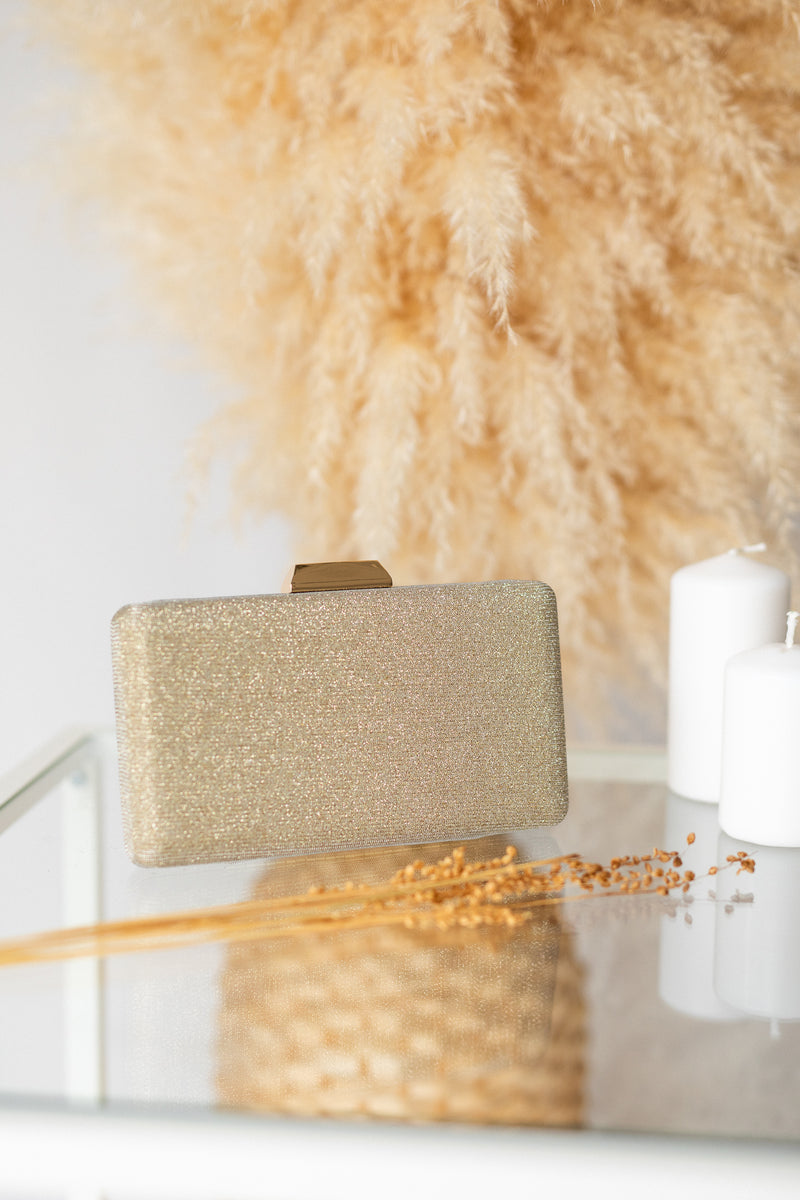 Bolso invitada ORO brillo