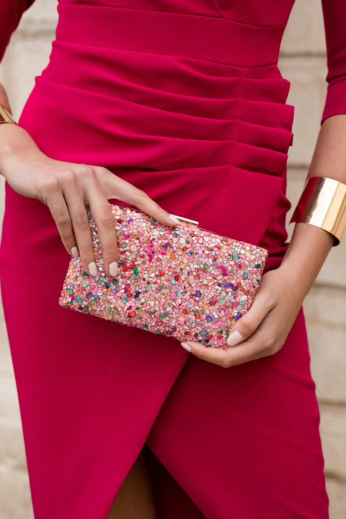 Bolsa de convidados de seixo