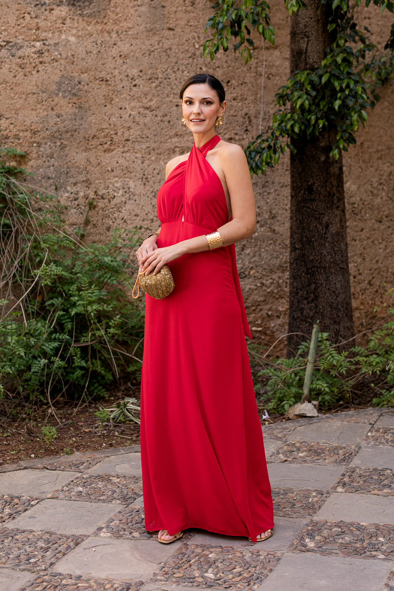 Vestido Atena Vermelho