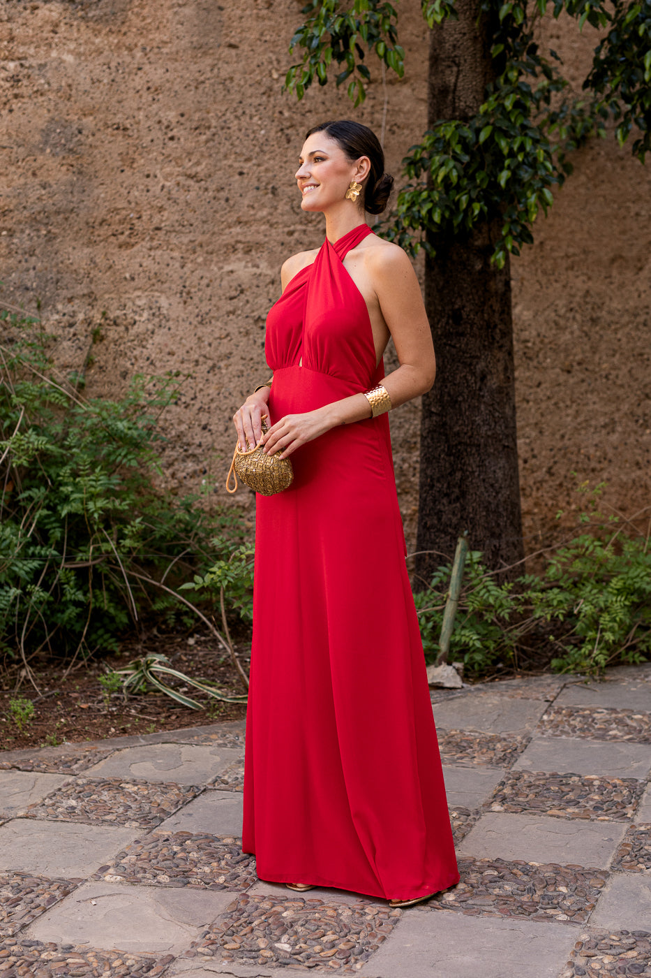 Vestido Atenea Rojo