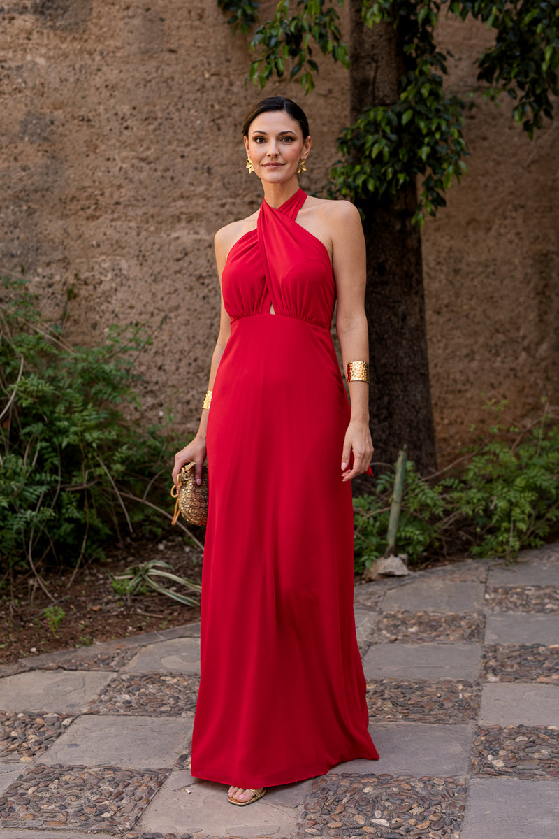 Vestido Atena Vermelho