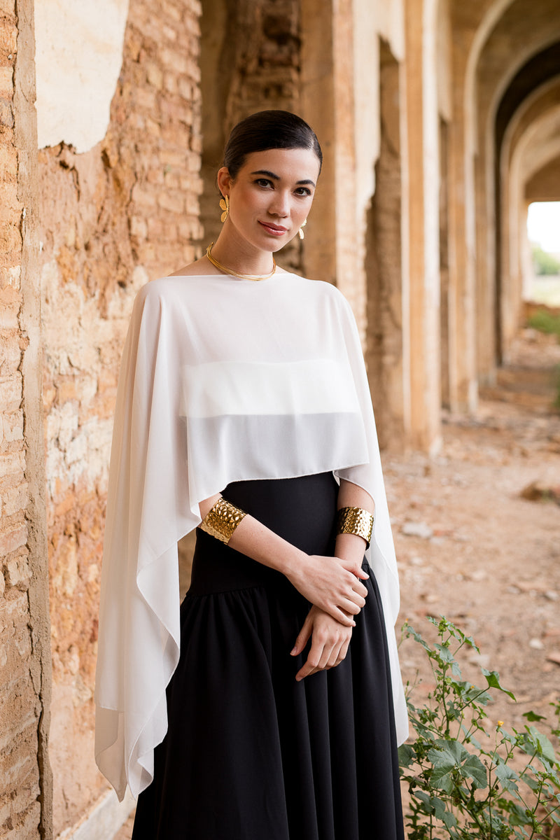 Vestido midi Lola Bordeaux