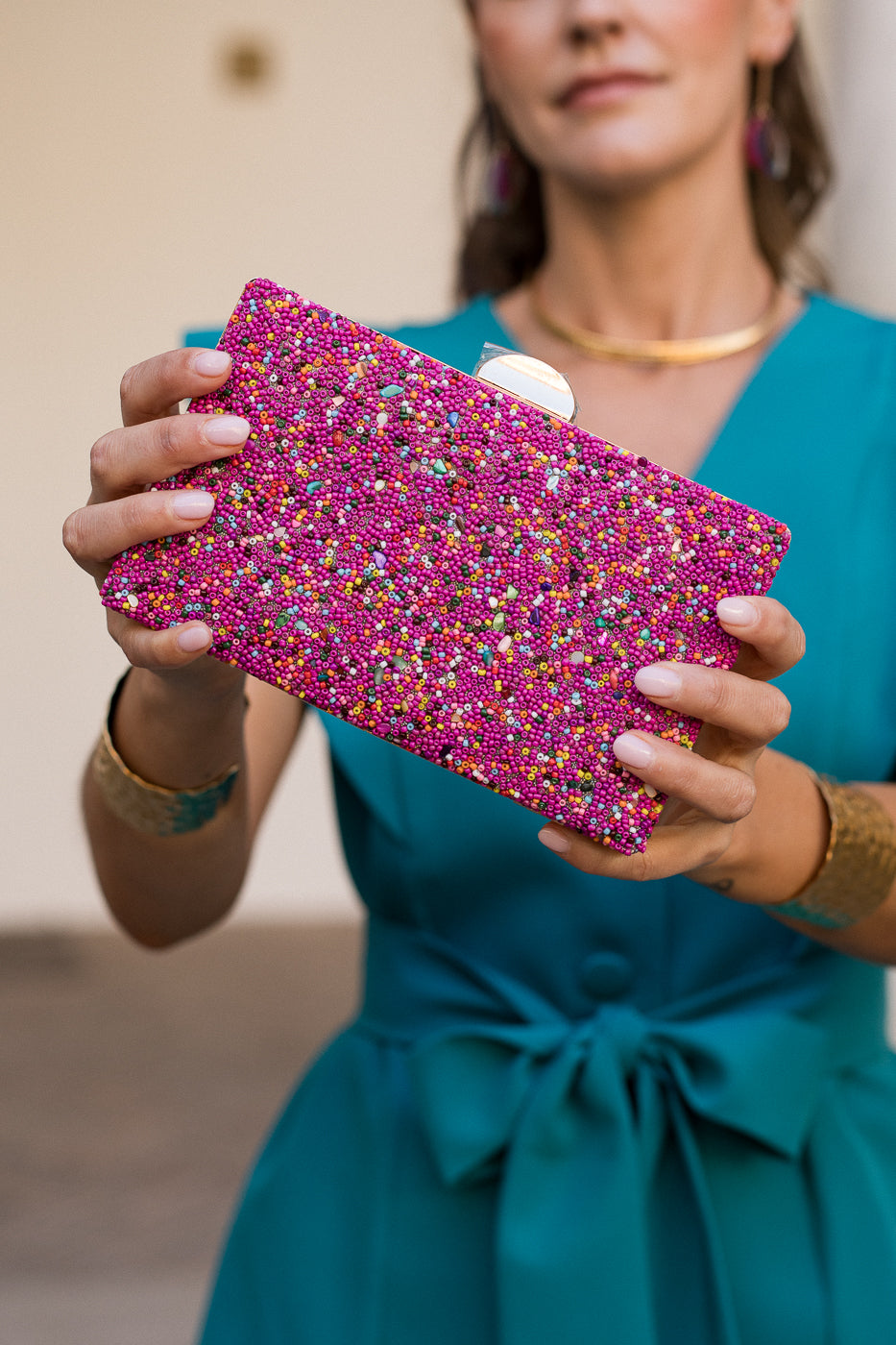 Bolsa de convidados de seixo