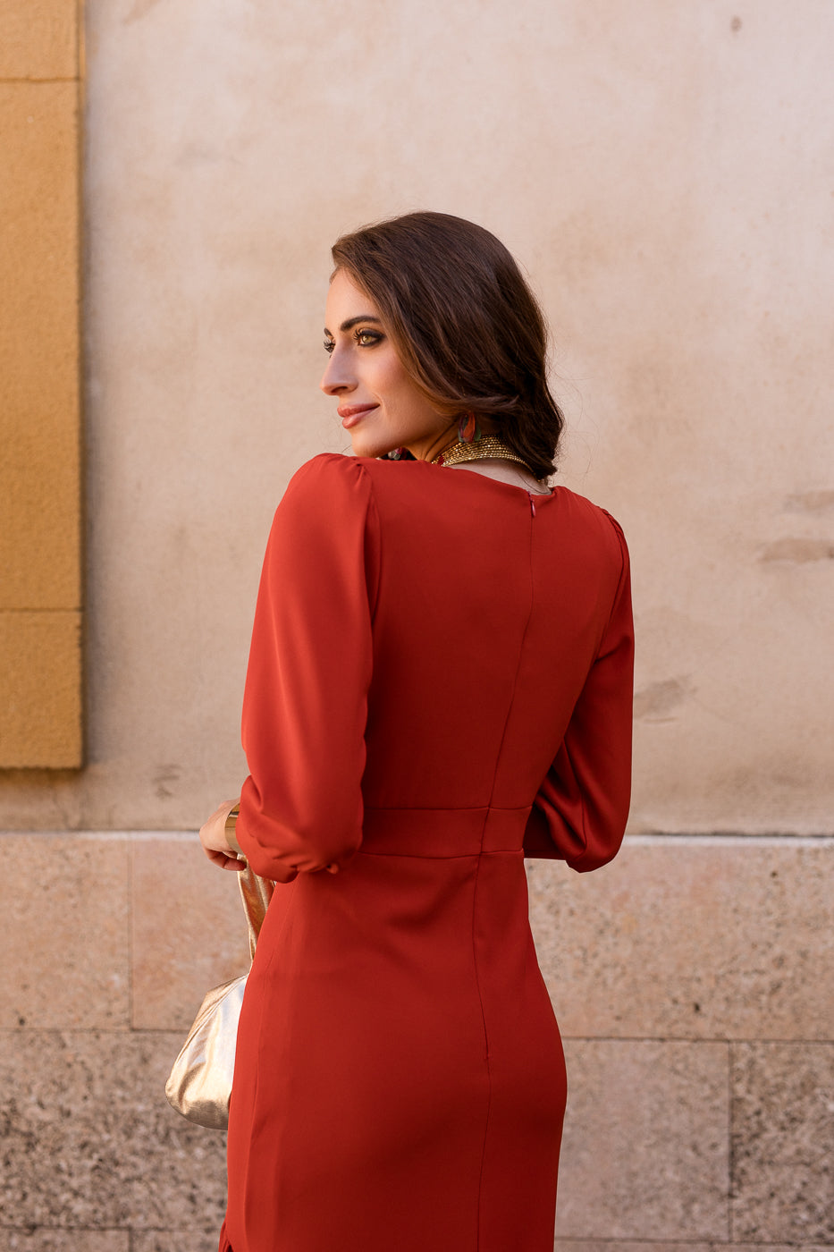 Vestido midi lolita com franjas