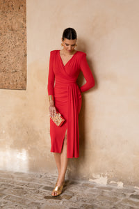 Vestido midi lolita com franjas