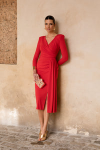 Vestido midi lolita com franjas