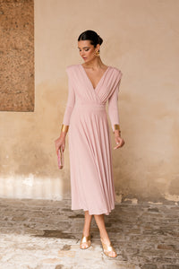 Vestido midi lolita com franjas