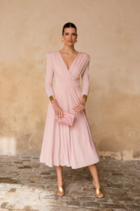 Vestido midi lolita com franjas