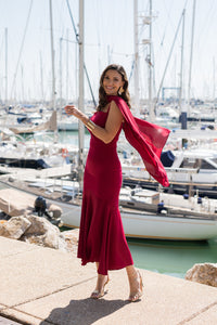Vestido midi lolita com franjas