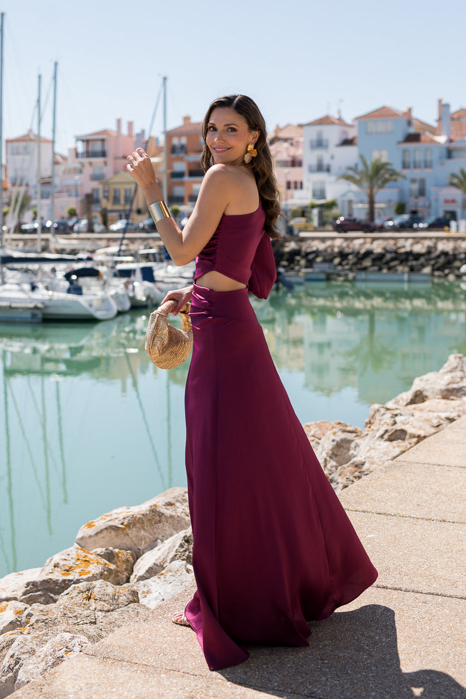 Vestido midi lolita com franjas