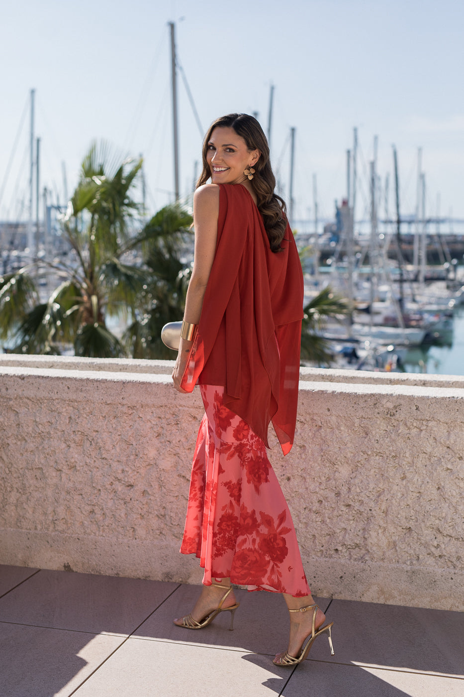 Vestido midi lolita com franjas