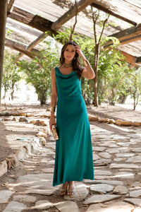 Vestido midi lolita com franjas