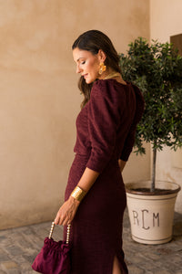 Vestido midi lolita com franjas