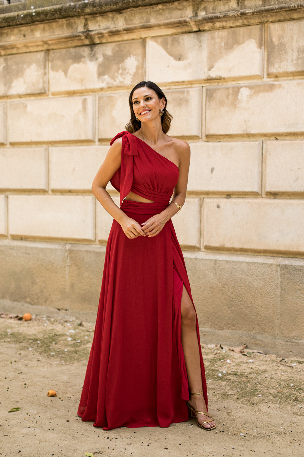 Vestido Alexandra vermelho