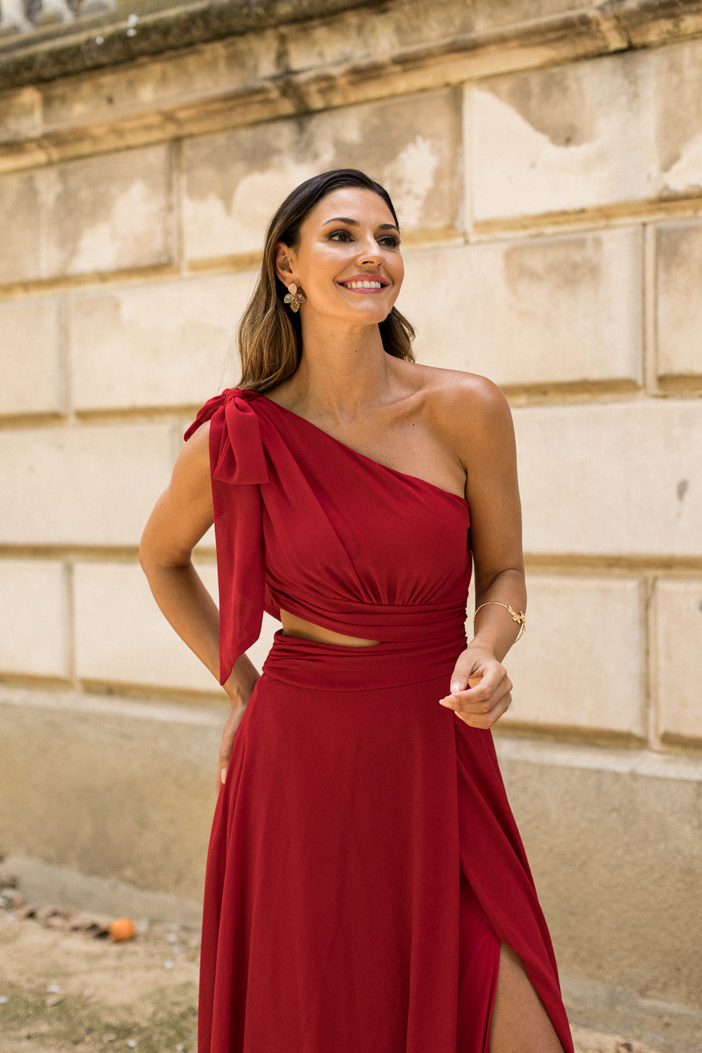 Vestido Alexandra vermelho