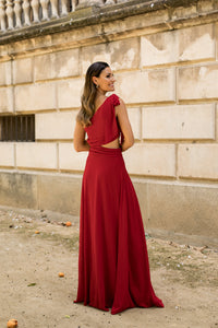 Vestido Alexandra vermelho