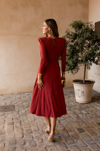 Vestido midi lolita com franjas