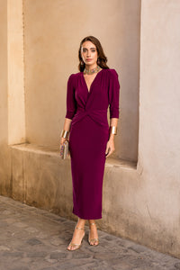 Vestido midi lolita com franjas