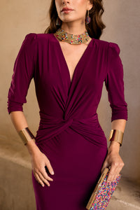 Vestido midi lolita com franjas