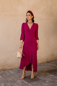 Vestido midi lolita com franjas