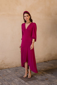 Vestido midi lolita com franjas