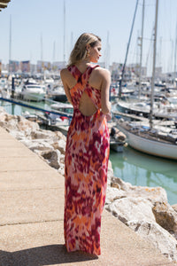 Vestido midi lolita com franjas