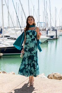 Vestido midi lolita com franjas