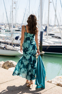Vestido midi lolita com franjas