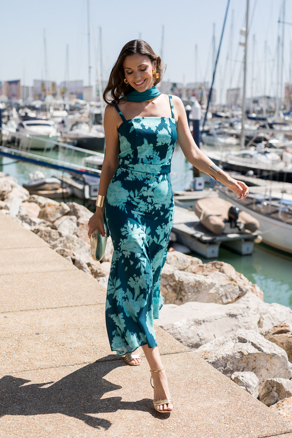 Vestido midi lolita com franjas