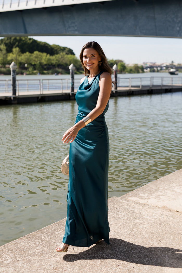 Vestido midi lolita com franjas