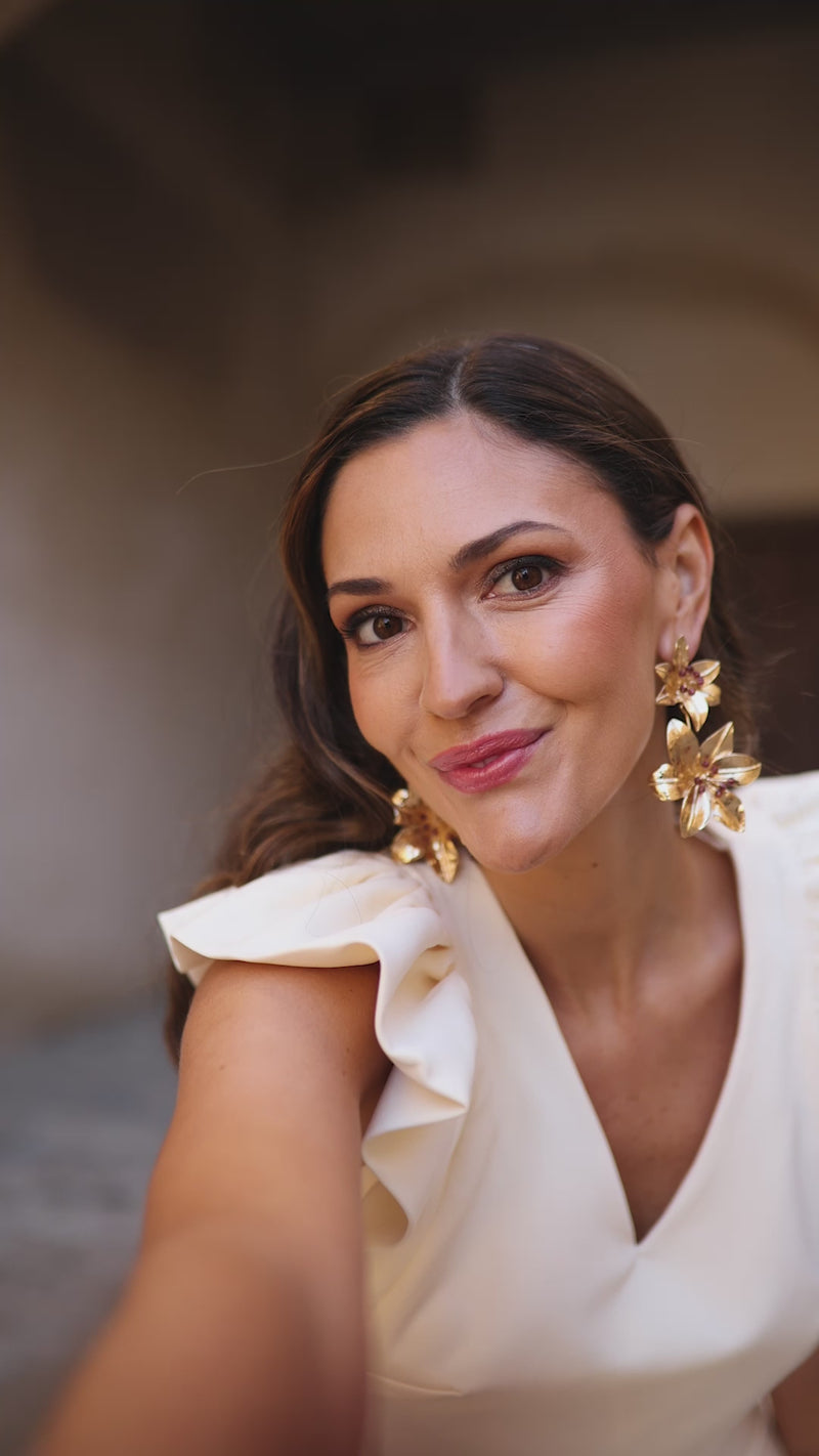 Terno manga babado limão - ÚLTIMAS UNIDADES